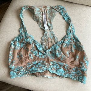 Lace bra, Free people. Size large